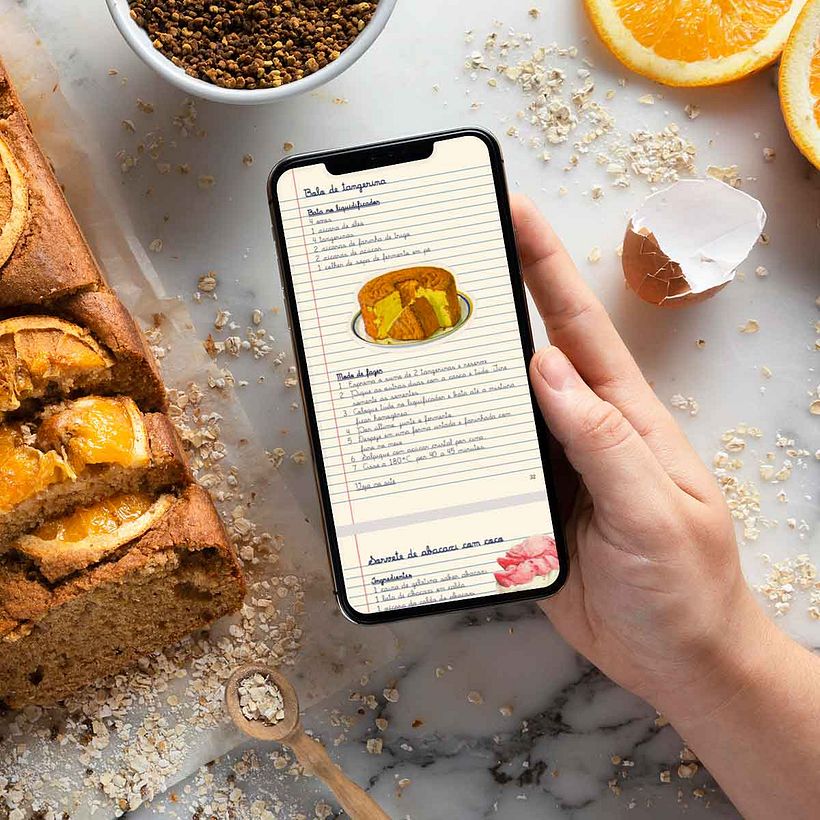 Léia's Recipes - Rescue of good sensations - Storytelling
