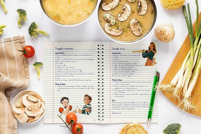 Léia's Recipes - Rescue of good sensations - Storytelling