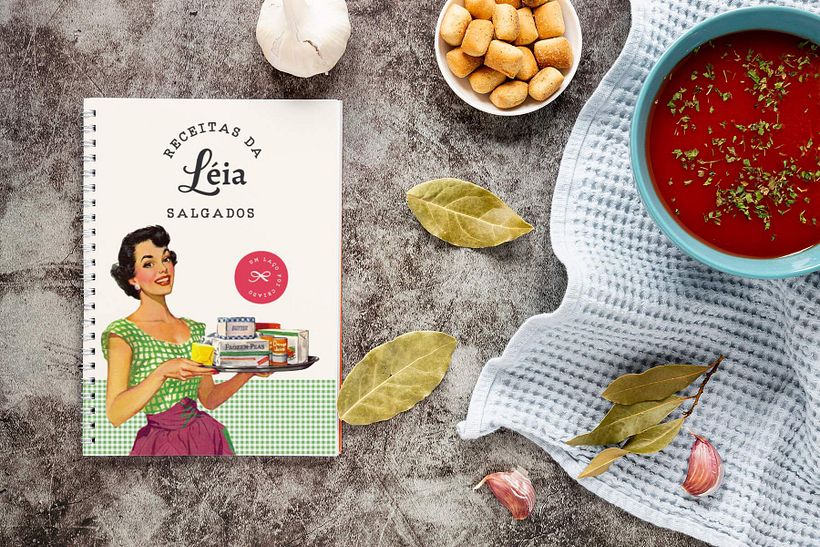 Léia's Recipes - Rescue of good sensations - Storytelling