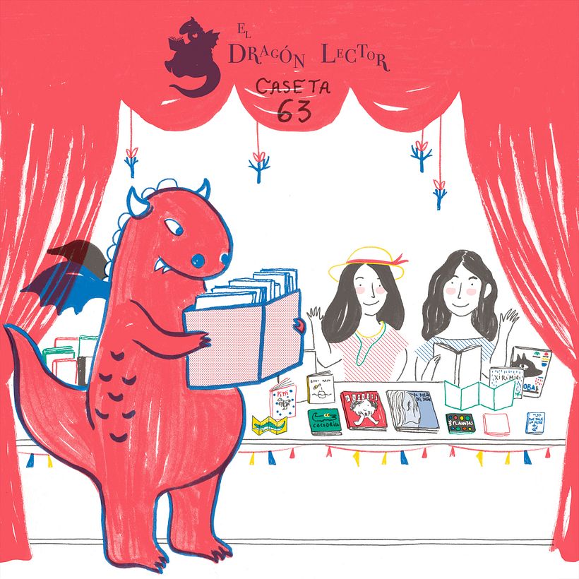 Ilustraciones para El Dragón Lector 5