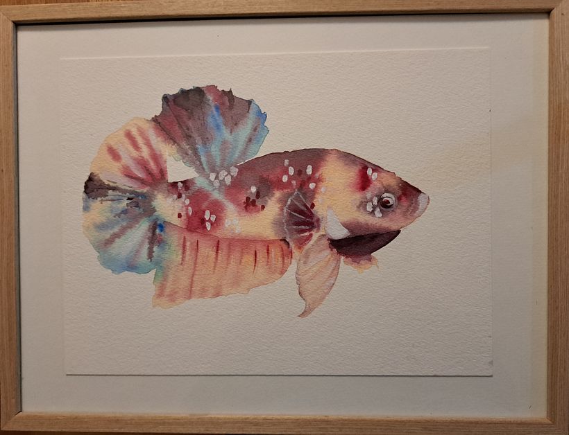 My project for course: Experimental Watercolor Techniques for Beginners 3