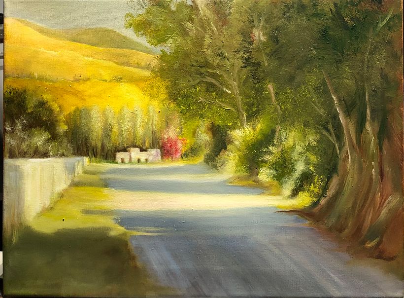 Mi proyecto del curso: Pintura al óleo de paisajes: explora la luz 2