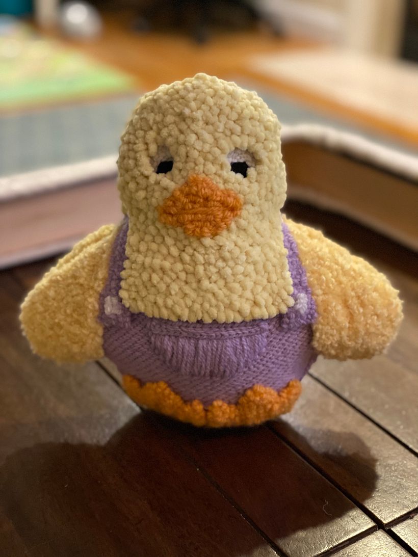 My project for course: Design and Embroidery of Dolls with Punch Needle  4
