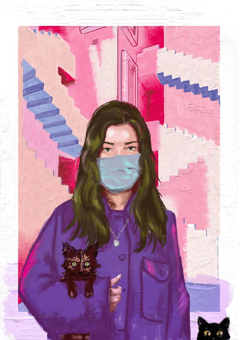 Mi proyecto del curso: Retratos pictóricos con técnicas digitales 2