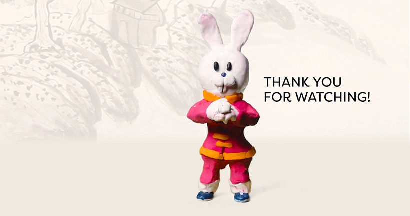 Year of the Rabbit Stop Motion 13