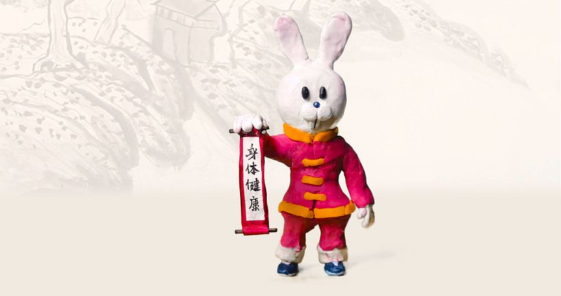 Year of the Rabbit Stop Motion 8