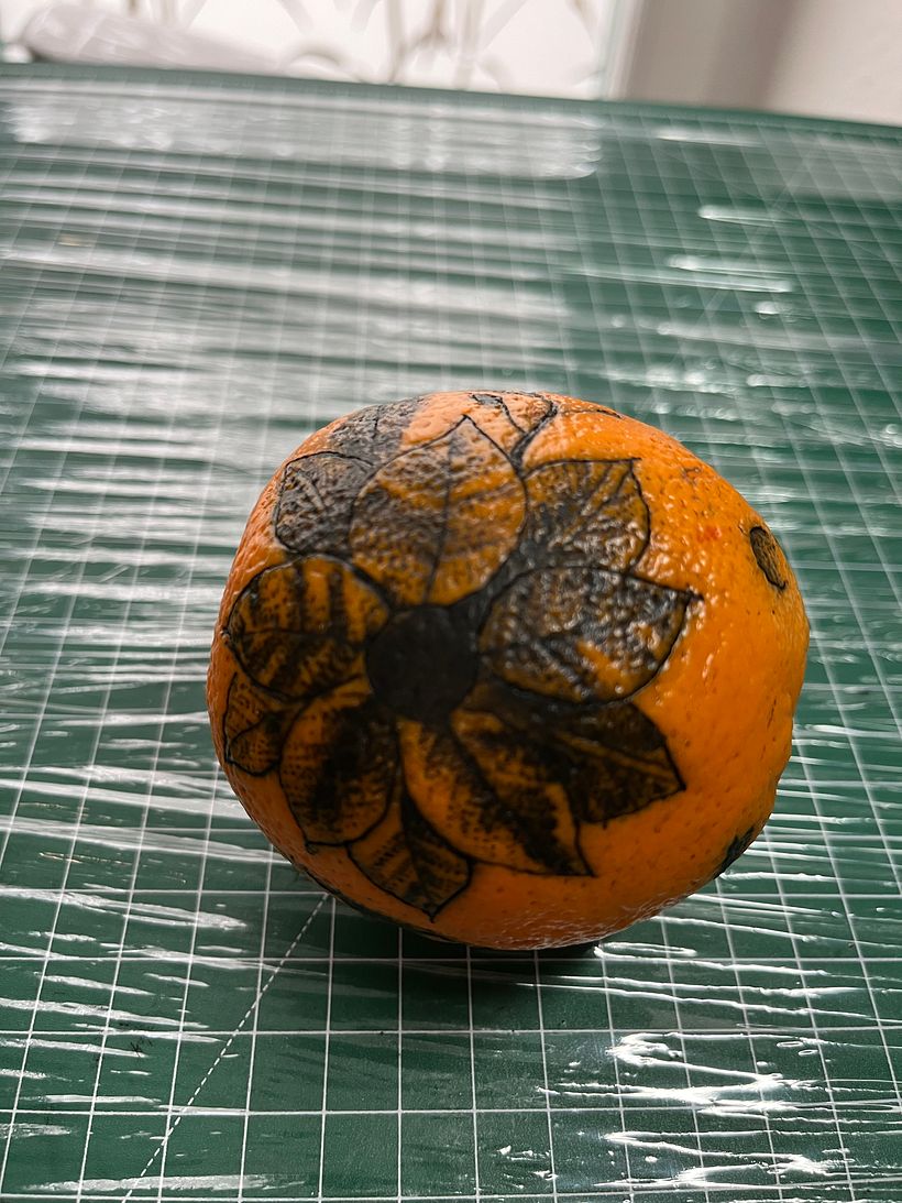 Mein Abschlussprojekt für den Kurs: Tattoo für Anfänger auf Orangen 6