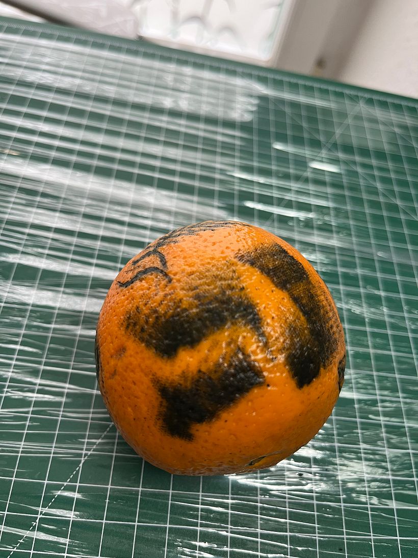 Mein Abschlussprojekt für den Kurs: Tattoo für Anfänger auf Orangen 8
