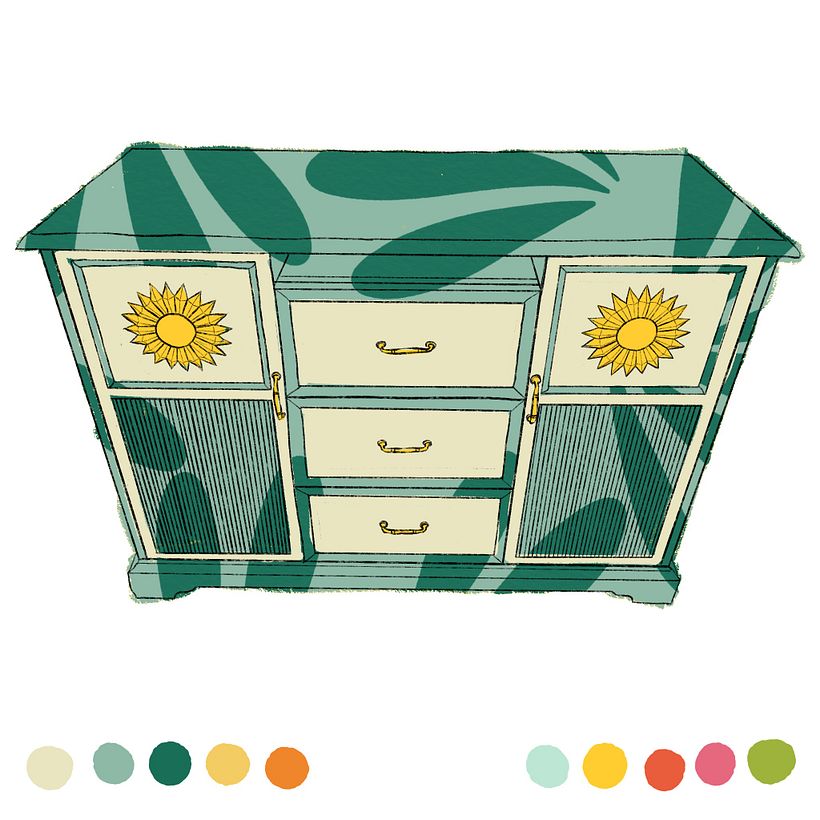 W tej opcji eksperymentowałem z pewnymi abstrakcyjnymi kształtami.