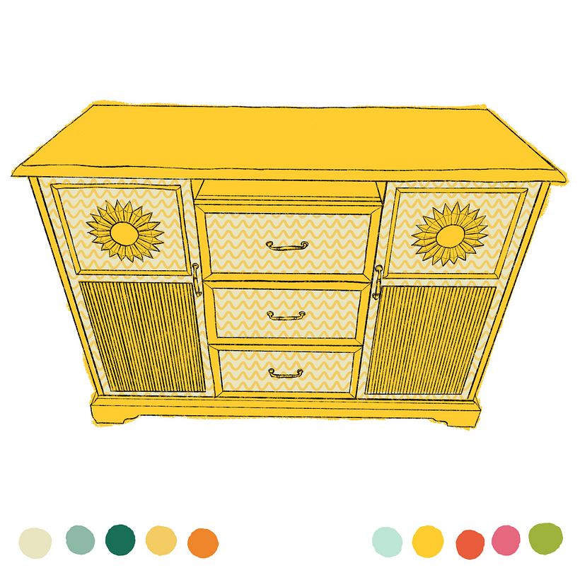 Bawiłem się tutaj koncepcją promieni słonecznych.