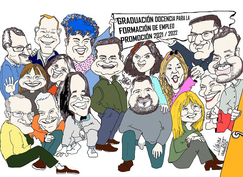 CARICATURAS para ORLAS y GRUPOS 12