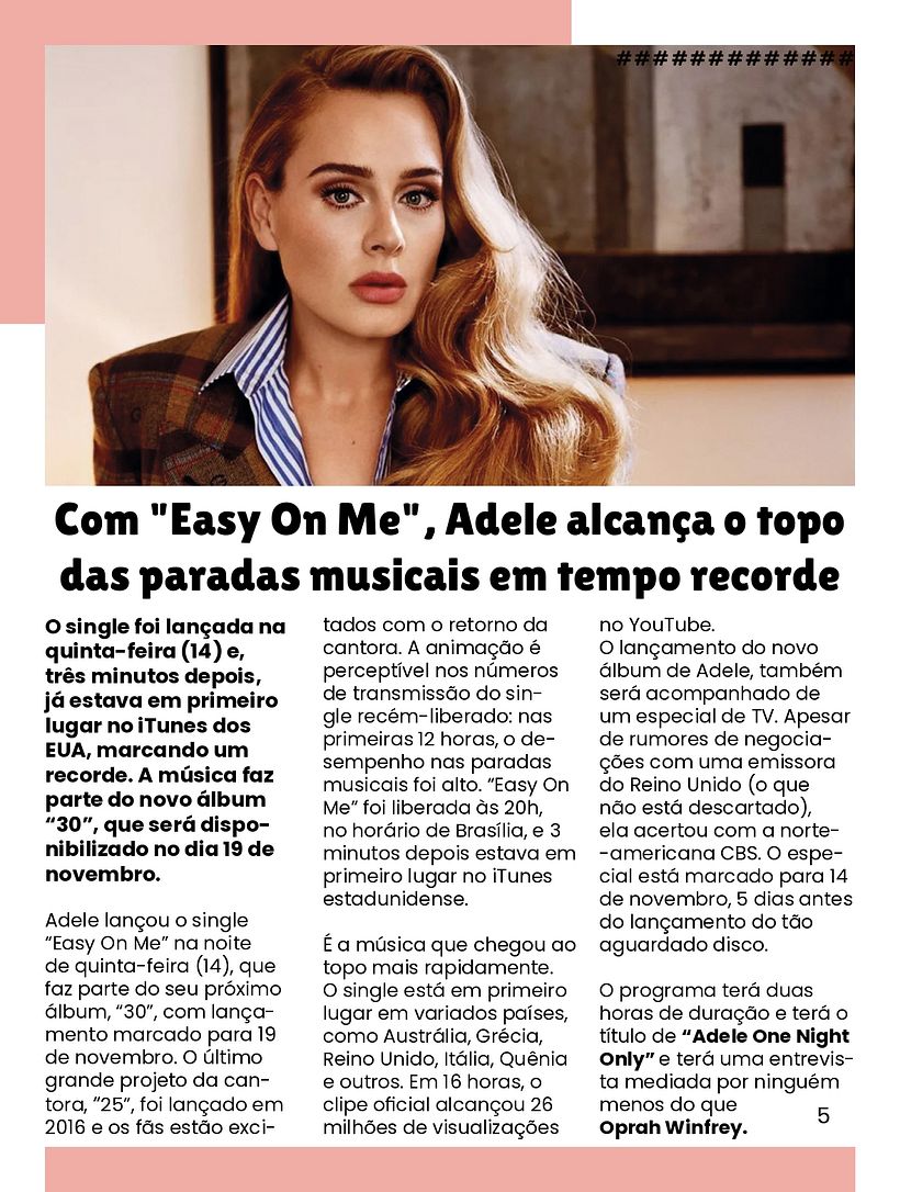 Projeto Editorial : Revista Fifi 5
