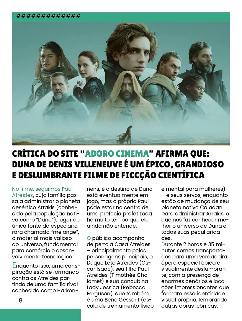 Projeto Editorial : Revista Fifi 8