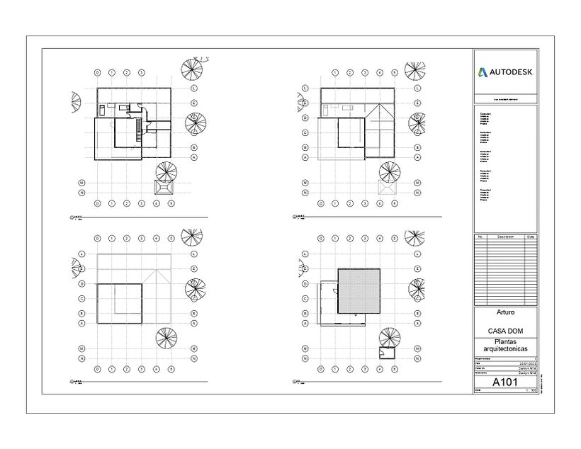 Mi proyecto del curso: Diseño y modelado arquitectónico 3D con Revit 3
