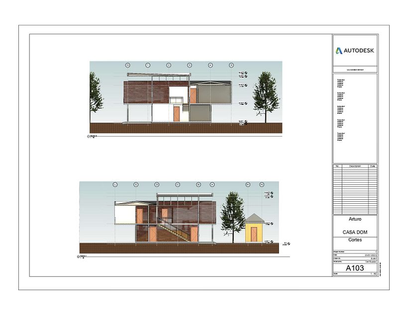 Mi proyecto del curso: Diseño y modelado arquitectónico 3D con Revit 4