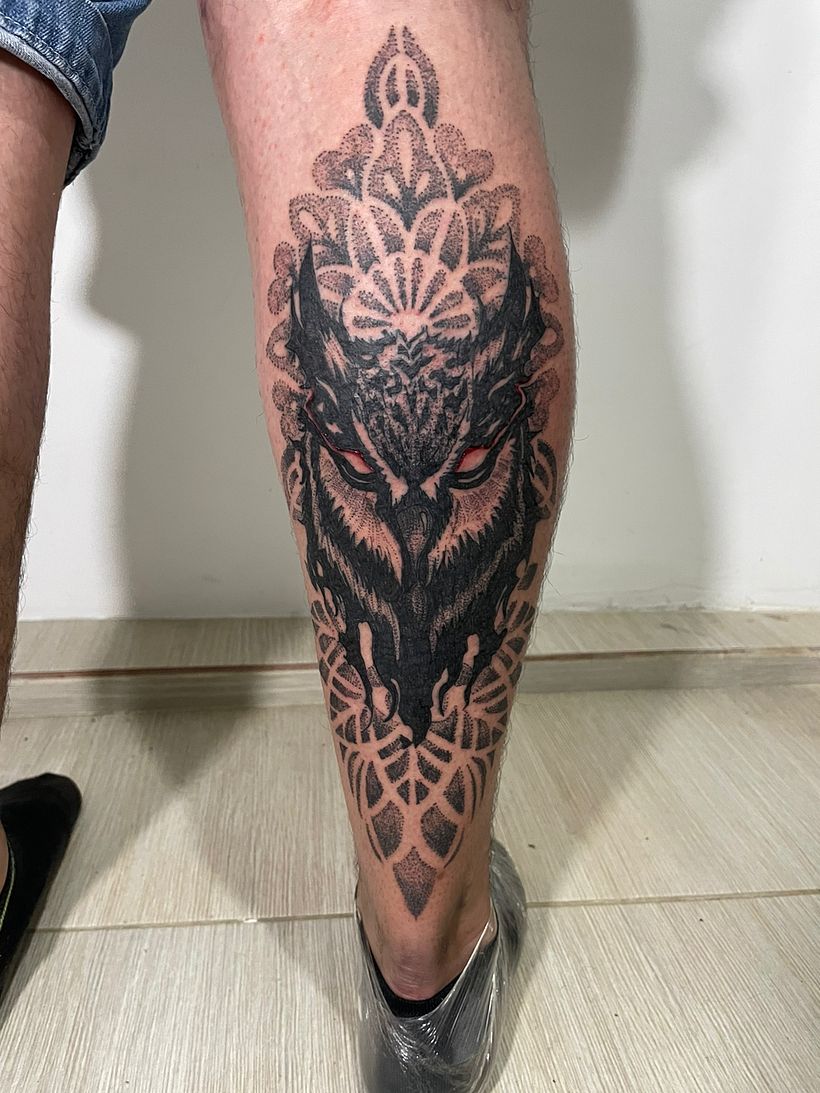 Mi proyecto del curso: Técnicas de tatuaje blackwork con línea fina 4