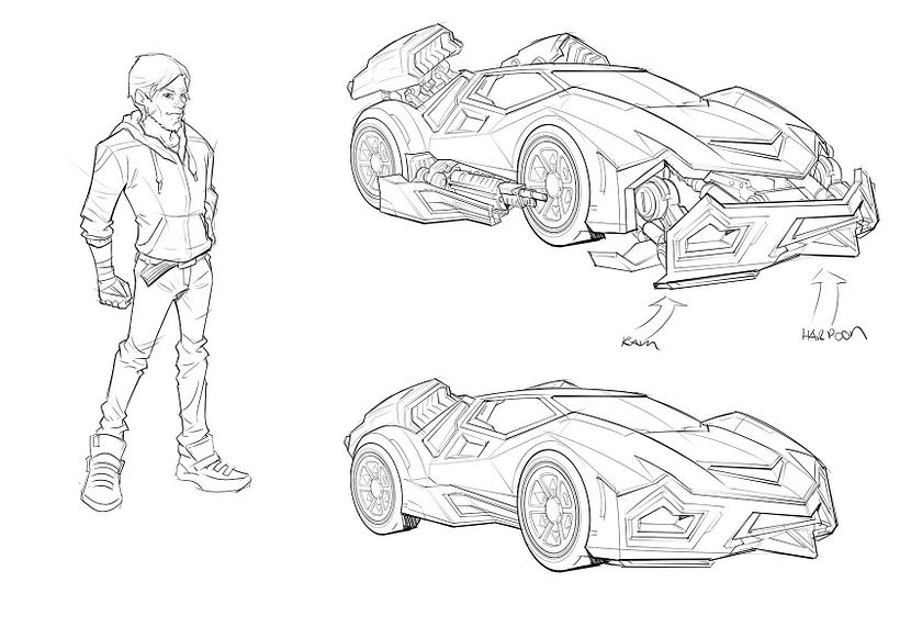 Vehicle and figure toy project  1