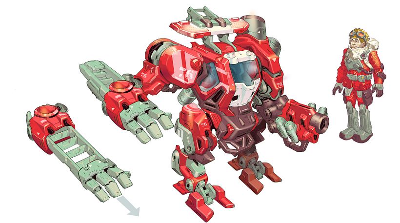 robot toy pitch for SpinMaster 3
