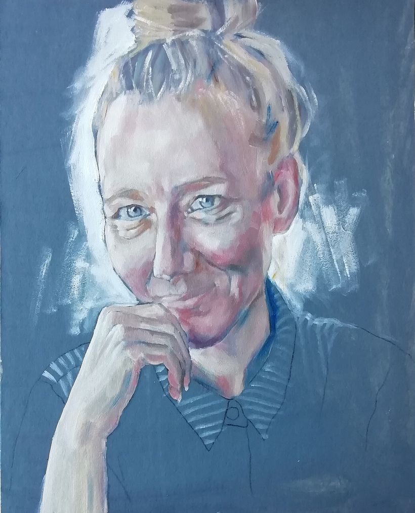 My project for course: Portrait Painting with Oil: Explore Light and Shade 3
