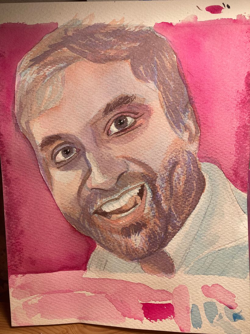 My project for course: Artistic Portrait with Watercolors 1