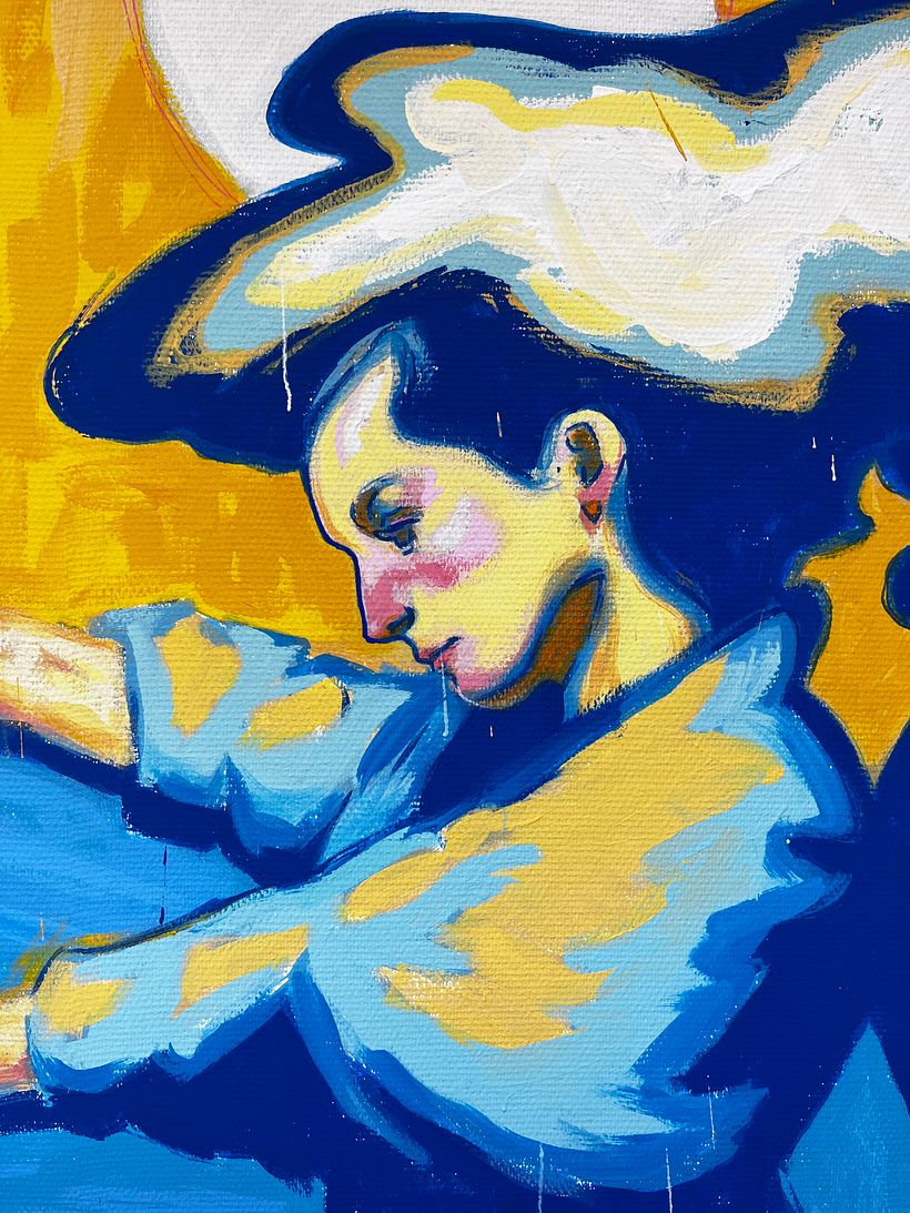 MURAL EN EL HOSPITAL CLÍNICO DE ZARAGOZA 5