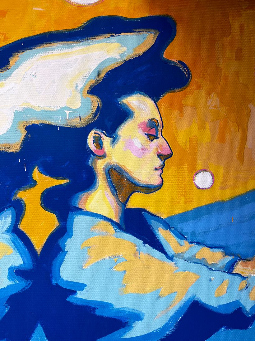 MURAL EN EL HOSPITAL CLÍNICO DE ZARAGOZA 5