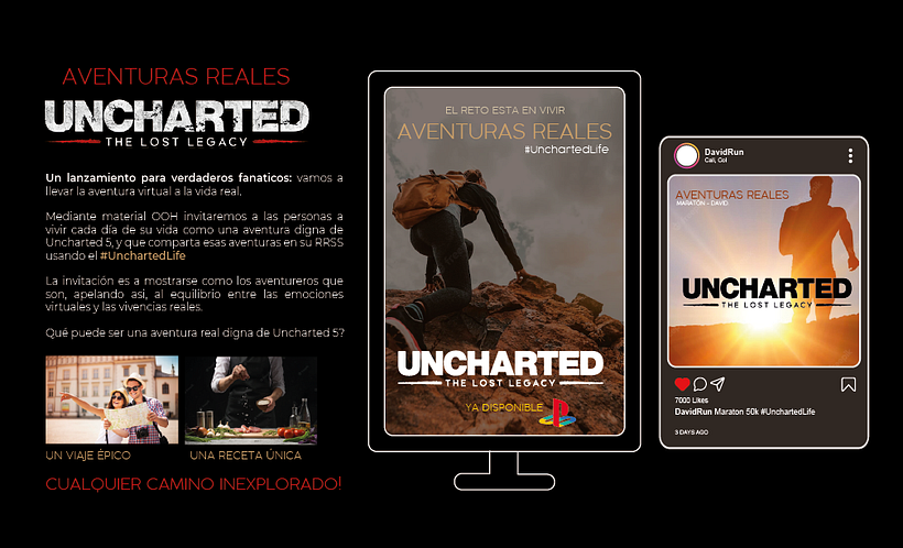 Llevar la aventura virtual a la vida real