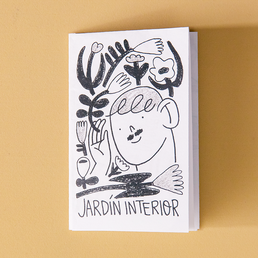 Jardín interior  — Mi proyecto del curso 'Dibujo para el autoconocimiento' 2