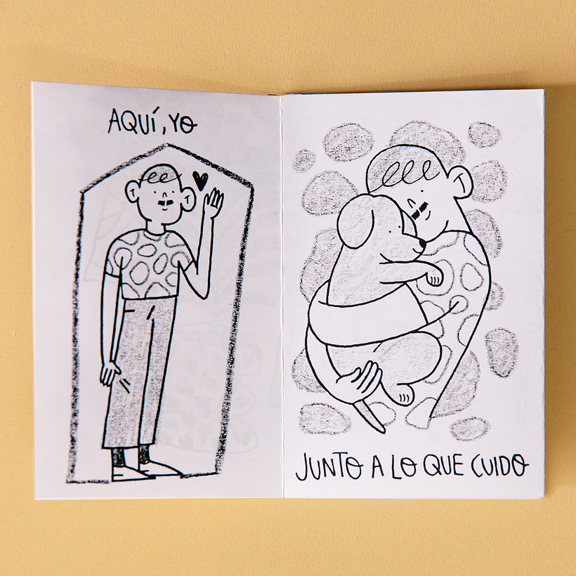 Jardín interior  — Mi proyecto del curso 'Dibujo para el autoconocimiento' 3
