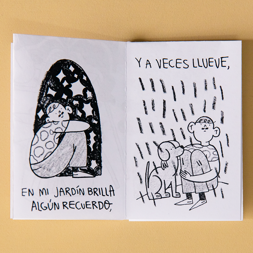 Jardín interior  — Mi proyecto del curso 'Dibujo para el autoconocimiento' 4