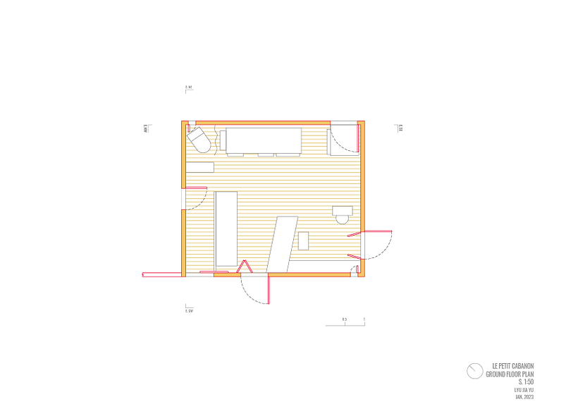 My project for course: Introduction to Architectural Drawing in AutoCAD 2