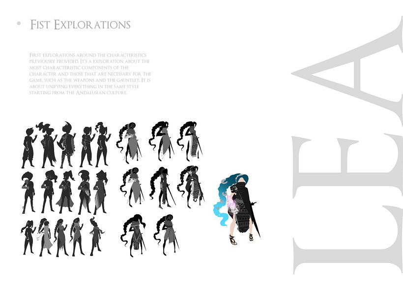 Character Concept Art "Lea" from Broken Echoes by Ad Astra Studios 4