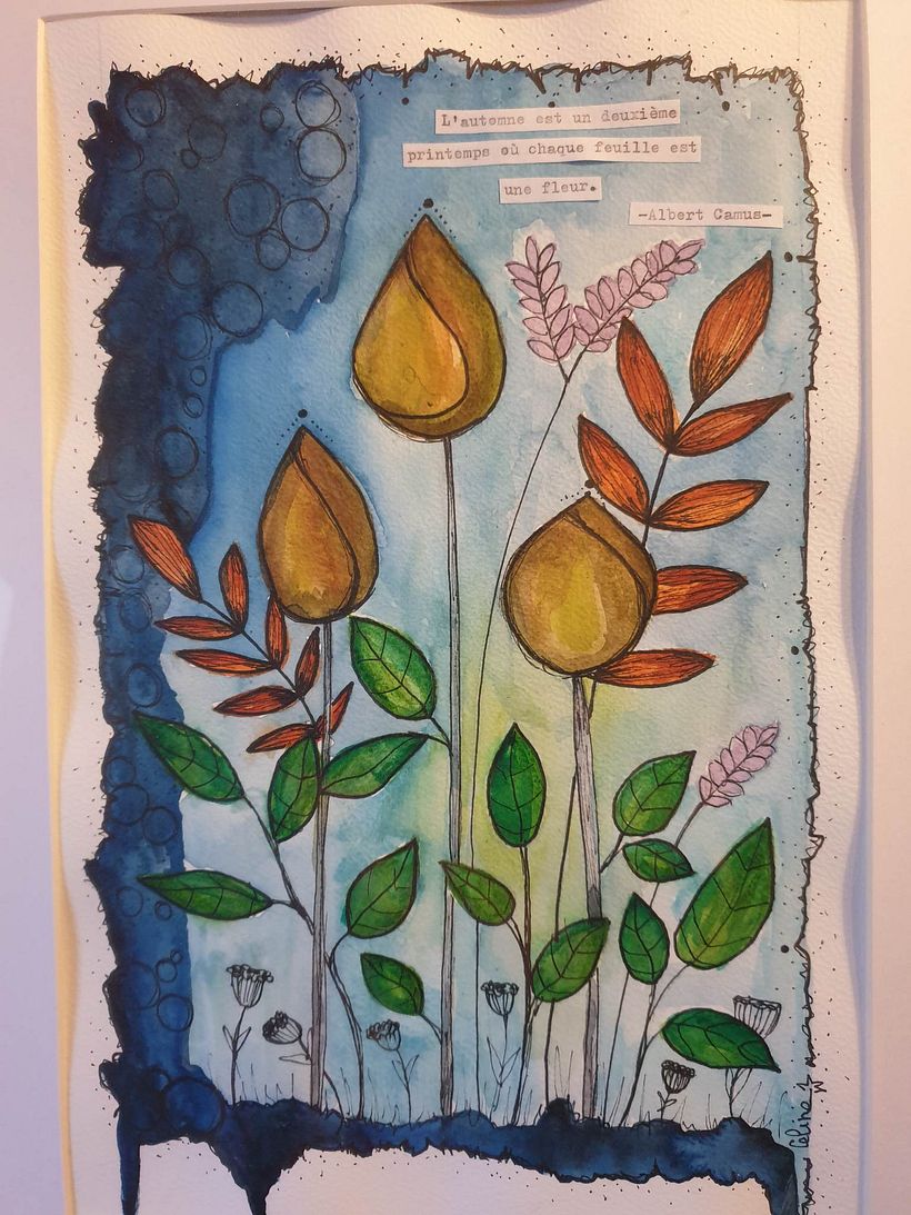 Aquarelle d'automne 3