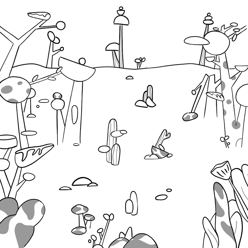 Croquis paysage