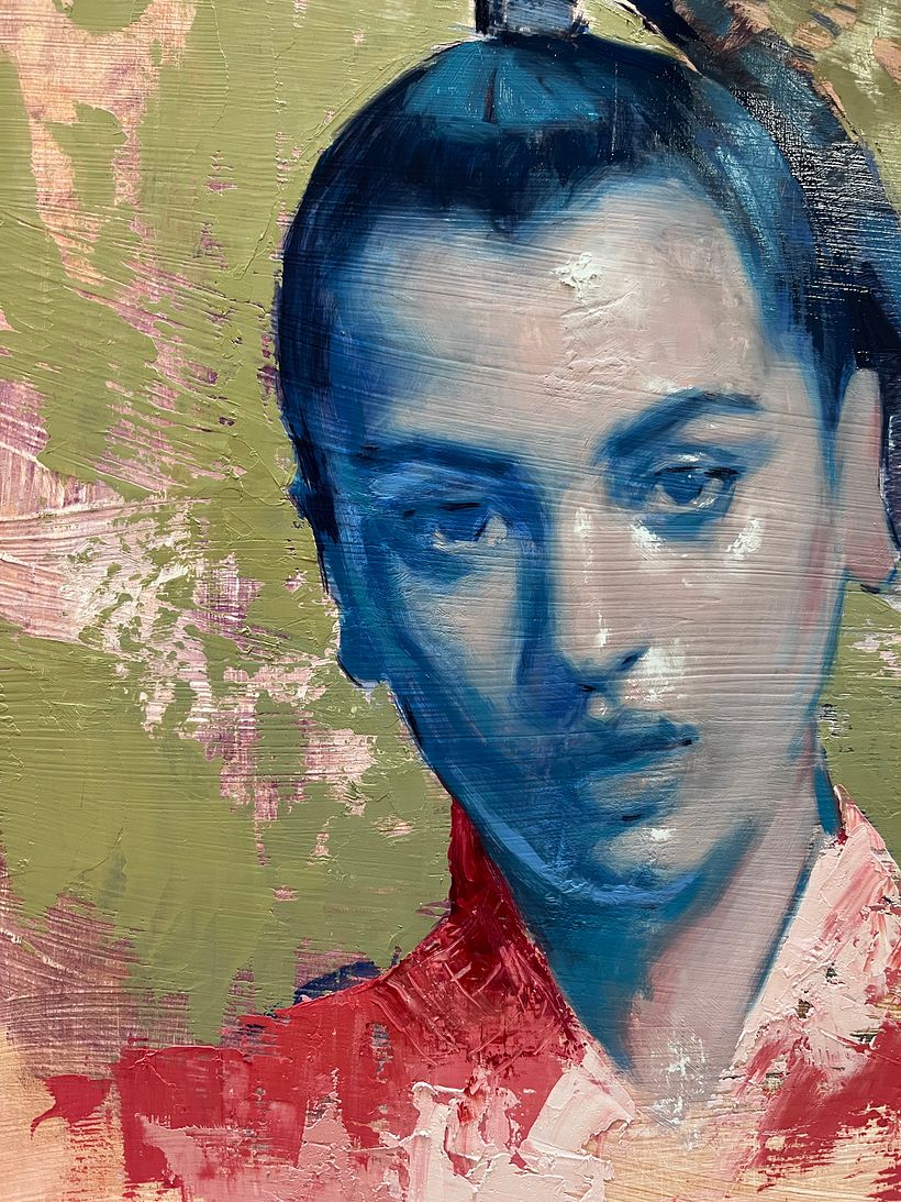 PROCESO DE LA PINTURA "ROSALÍA" 6