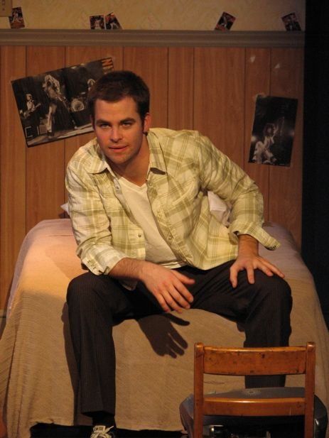 Chris Pine as Augustine Early in The Atheist, 2006