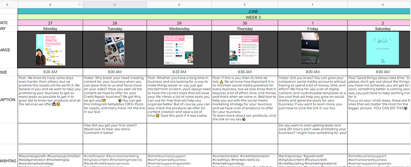 My project for course: Instagram Strategy for Business Growth 2