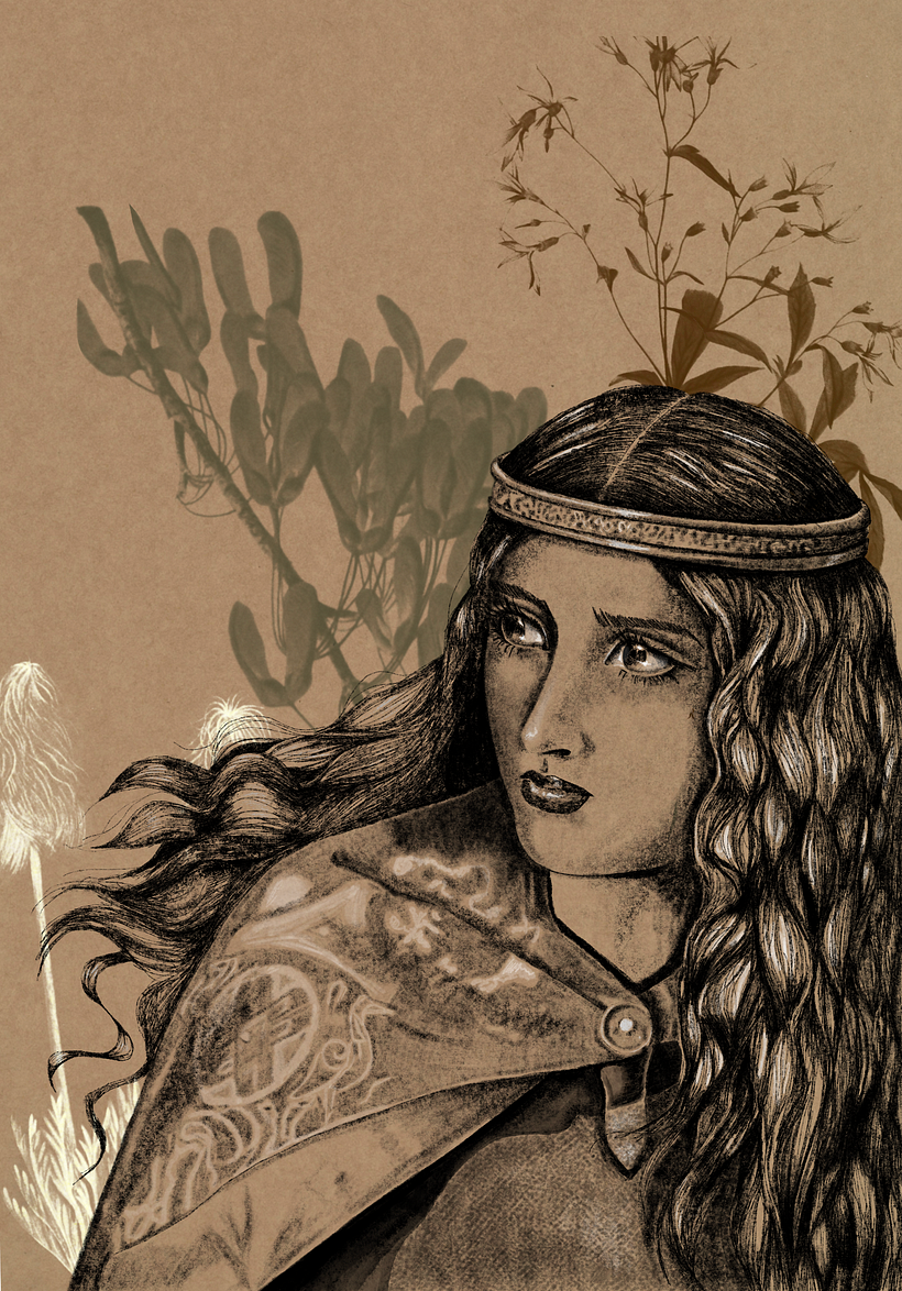 Mi proyecto del curso: Retrato ilustrado con Procreate 1