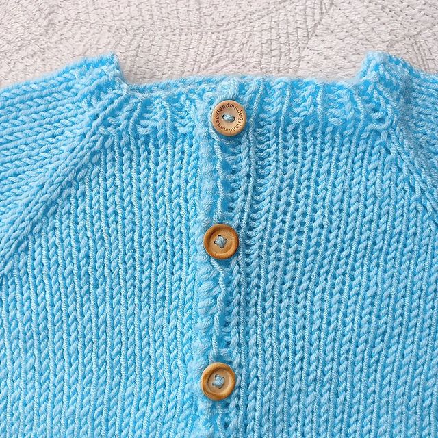 Mi proyecto del curso: Tejido de prendas infantiles con raglán top down 2