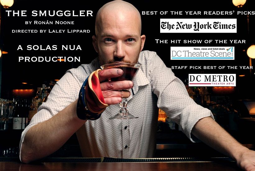 Poster of The Smuggler at Solas Nua Theatre, Washington D.C., 2019