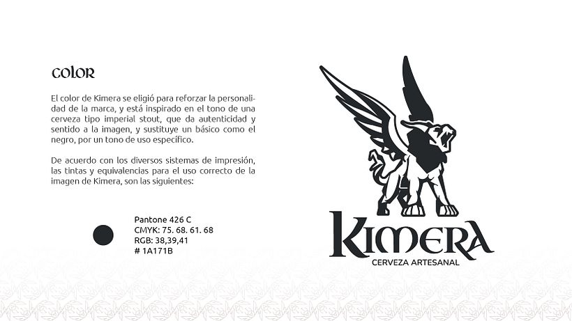 Propuesta de rediseño de identidad gráfica para Kimera 11