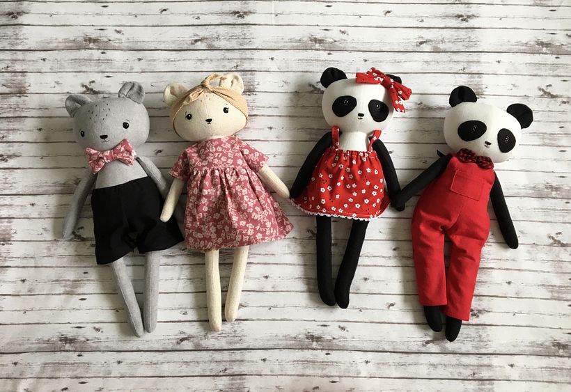 Sweet Rag Dolls 8