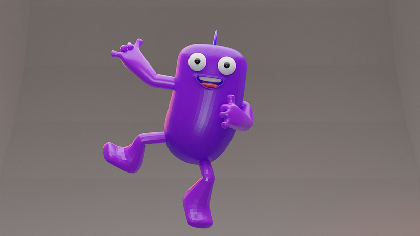Meu projeto do curso: Criação de personagens 3D com Blender  2