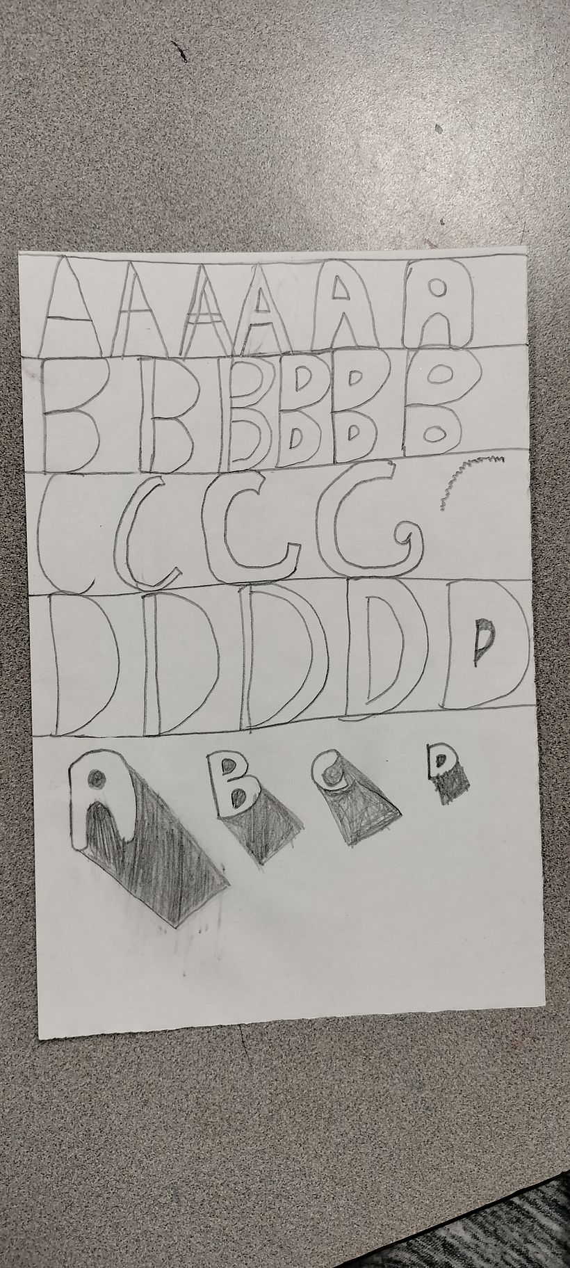 My project for course: Hand-Lettering Sketchbook: Techniques to Unlock Creativity 8