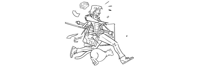 Bonus points if you can spot the little Pompon Polar Bear from my home studio!