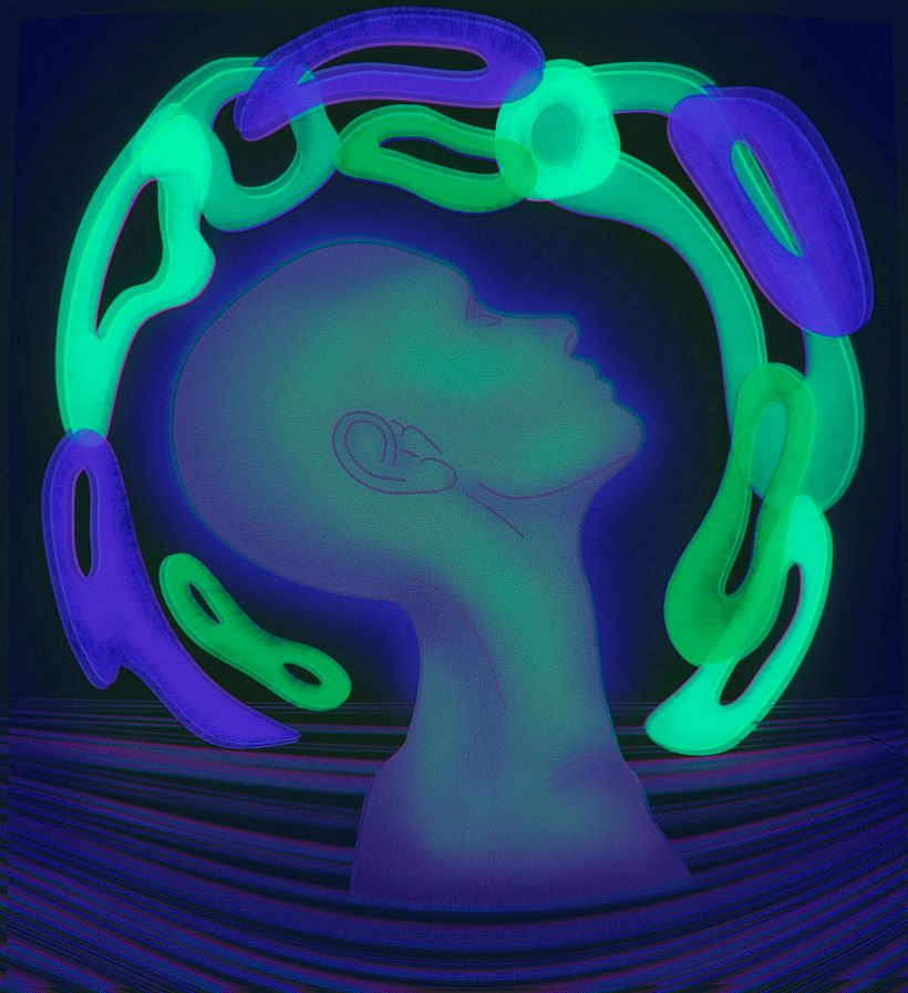 My project for course: Retrofuturistic Illustration with Procreate 4