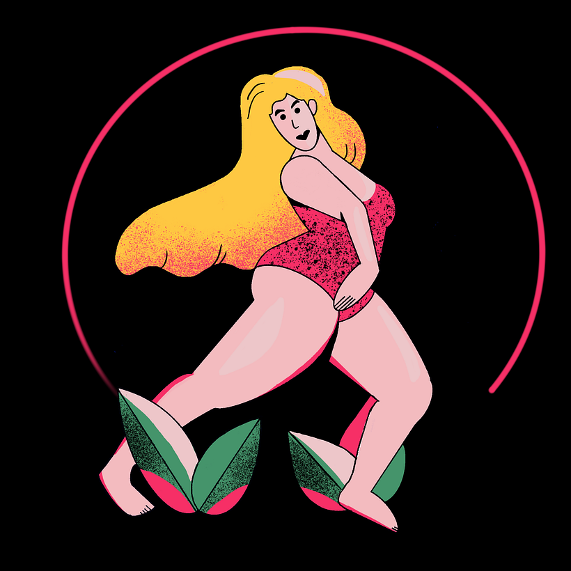 Mein Abschlussprojekt für den Kurs: Kreative Komposition für Illustration mit Procreate 1