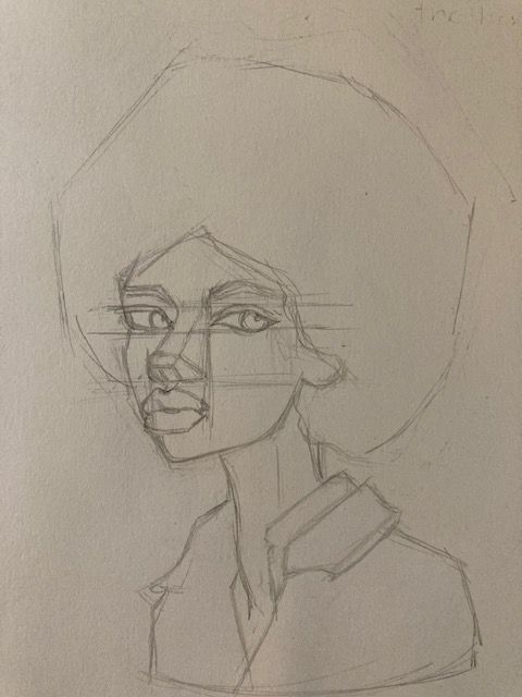 My project for course: Vibrant Portrait Drawing with Colored Pencils 2