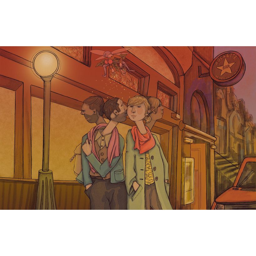 My project for course: Moody Digital Illustration with Procreate : Que’ Chose pour Toe. 6