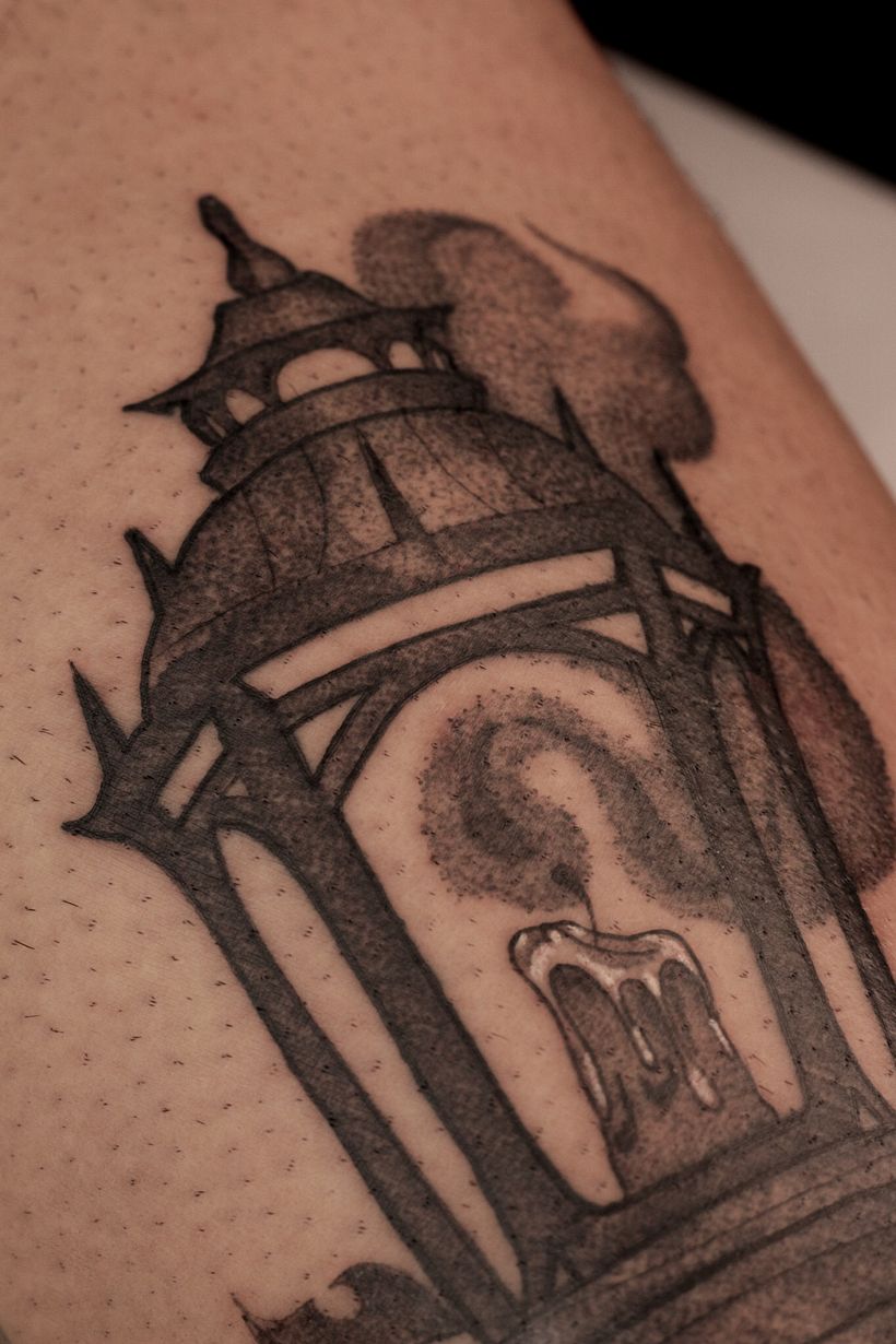 Meu projeto do curso: Técnicas de tatuagem: sombreamento com pepper shading 4